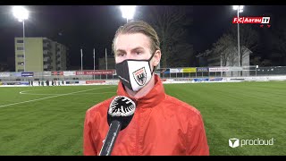 SC Kriens  FC Aarau 00 05022021 Stimmen zum Spiel [upl. by Aniela]