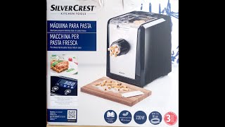 Macchina per Pasta Fresca SilverCrest  unboxing e utilizzo  recensione completa [upl. by Notnirt]