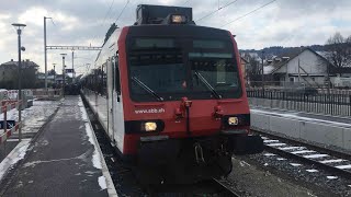 Grand événement à Payerne  Cab View  2 décembre 2017  Transports Publics Suisses [upl. by Allegra]