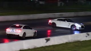 Nissan GTR Huge Crash [upl. by Melc]