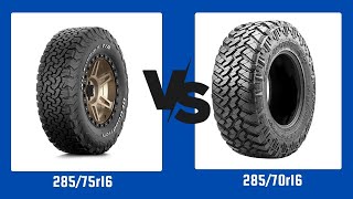 Tire Size 28575r16 vs 28570r16 [upl. by Reynold865]