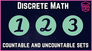 Countable and Uncountable Sets  Discrete Mathematics [upl. by Nudd]