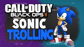 SONIC TROLLING COD BLACK OPS 2 [upl. by Odab503]