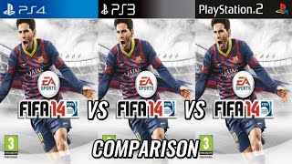 FIFA 14 PS4 Vs PS3 Vs PS2 [upl. by Collie]