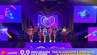 BINI LIVE PERFORMANCE at LAZADA 99 SUPER SHOW [upl. by Dedric]