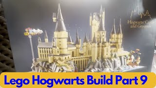 Lego Hogwarts Castle Build Part 9 [upl. by Okram735]