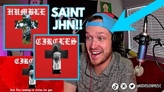 SAINT JHN  HUMBLE amp CIRCLES Reaction amp Review [upl. by Yesnyl]