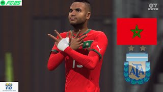 FC 25 Argentine vs Maroc  Match amical  PS5™ 4K [upl. by Garrison]