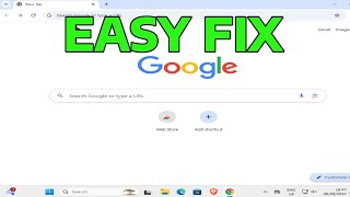 How To Fix Google Chrome Top Toolbar Missing in Windows [upl. by Enak]