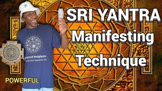 How To Use Sri Yantra With The Law of Attraction To Manifest Anything [upl. by Barvick]