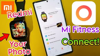 Mi Fitness App  Redmi Smartwatch Connect to phone  Redmi Watch 3 Active Setup [upl. by Yeclek607]