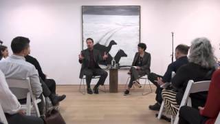 2015 Oct 9 Artist Talk  Enrique Martinez Celaya amp Robin Cembalest [upl. by Wendalyn269]