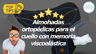 Las Mejores Almohadas Ortopédicas Para El Cuello Con Memoria Viscoelástica [upl. by Notxed]