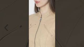 Women leather jacket collection new lapel collar leather jacketanything collection [upl. by Sergeant663]