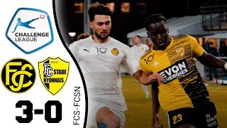 Fc Schaffhausen vs Fc Stade Nyonnais 30 Highlights Swiss Challenge League [upl. by Cordell]