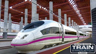 TRAIN SIMULATOR  RENFE AVE 103 ZARAGOZAGUADALAJARAMADRID FULL ROUTE [upl. by Mcclary]