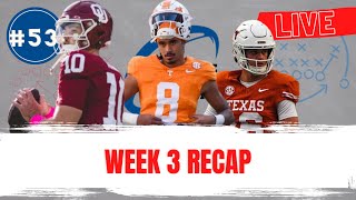 The SEC Connect  Week 3 Recap Tennessee vs OU Preview amp Arch Madness [upl. by Wilhelmine]