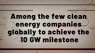 10 GW Milestone  Advancing Inclusive Sustainable Growth [upl. by Aihseuqal]