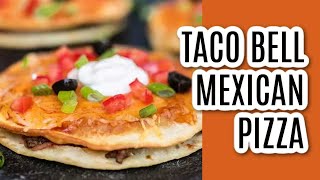 How to make Taco Bell Mexican Pizzas at home [upl. by Shiroma]