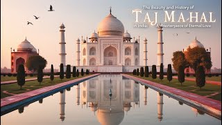 The Beauty and History of Taj Mahal in India A Masterpiece of Eternal Love [upl. by Attenyw]