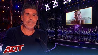 Simon Cowell Breaks Down in TEARS as Nightbirde Returns to Americas Got Talent Live Result Show [upl. by Notsae422]