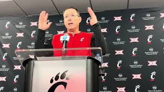 UC’s Scott Satterfield and players preview Iowa State [upl. by Htidirem]