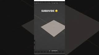 How to Subdivide in Blender 😲 shorts [upl. by Salahi]