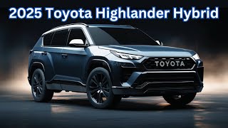 AllNew 2025 Toyota Highlander Hybrid Nightshade First Drive  SonyCarTV [upl. by Holmen]