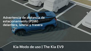 Advertencia de distancia de estacionamiento PDW delantera lateral y trasera｜The Kia EV9 [upl. by Ludovico803]