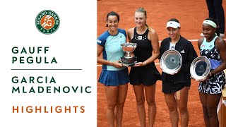 GauffPegula vs GarciaMladenovic  Womens Doubles Final Highlights I RolandGarros 2022 [upl. by Beau587]