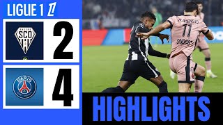 Angers SCO  Paris SaintGermain 24 Résumé  Ligue 1  20242025 [upl. by Sikras]