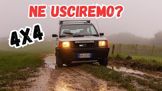 Usciremo da questa strada Avventura in PANDA 4x4 tra boschi e fango  colline di Tregnago VR [upl. by Aytnahs887]