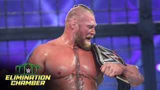 Full WWE Elimination Chamber 2022 highlights WWE Network Exclusive [upl. by Ledah]