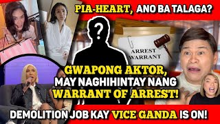 AKTOR MAY WARRANT OF ARREST 🔴 VICE GANDA GINIGIBA🔴 PIA AT HEART PATAHIMIKIN SANA ANG GLAM TEAM [upl. by Alf]