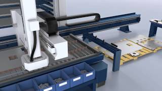 TRUMPF Automation SortMaster  Fully automated sorting [upl. by Nojram]