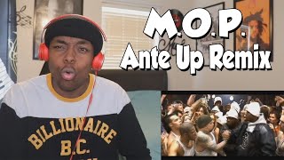 I THINK THEY ROBBED ME MOP  Ante Up Remix ft Busta Rhymes REACTION [upl. by Adav]