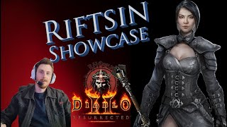 Riftsin Showcase  It Can Do It All  Diablo 2 Resurrected [upl. by Ahseek]