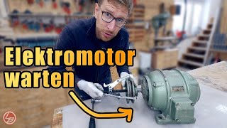 Elektromotor wartenrestaurieren  Papierdichtungen herstellen  Kompressor selber bauen [upl. by Eilesor765]