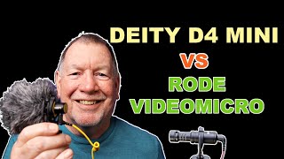 Deity D4 Mini vs Rode VideoMicro [upl. by Egni]