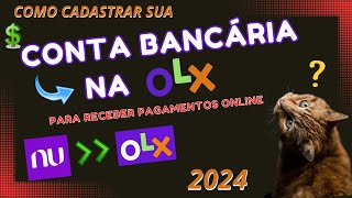 Como Cadastrar CONTA BANCÁRIA na OLX  2024 [upl. by Wally]