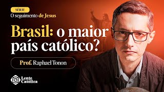 A HISTÓRIA da IGREJA CATÓLICA no BRASIL  Prof Raphael Tonon  Lente Católica [upl. by Wayland]