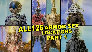 Elden Ring  How To Get All Armor Sets Part 1  All Altered amp Individual Pieces [upl. by Livia]