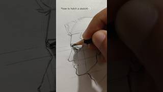 how to hatch a sketch 👀 drawing hatching [upl. by Flagler]