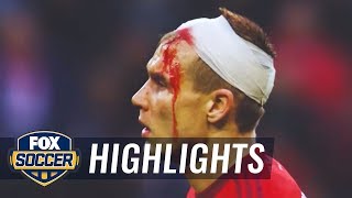 Holger Badstuber A True Fighter  201617 Bundesliga Highlights [upl. by Vincenty]