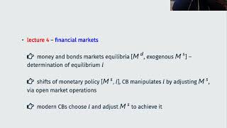 Macroeconomics Lecture 5 The ISLM Model [upl. by Gaw]