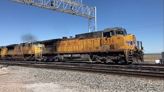 UP EB freight  West Pocatello ID 52624 [upl. by Ydahs]