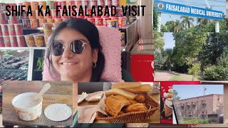 Shifa ka Faisalabad visit [upl. by Lienaj]