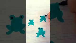 How to draw Life cycle of Frog Diagram drawing  step by step science poster tutorial  easy art [upl. by Burkle903]