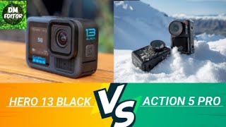 Everything New with GOPRO  Hero 13 Black VS Action 5 ProDJI⚡dji [upl. by Aelam204]