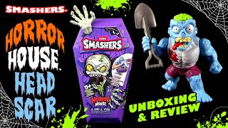 Zuru ® Smashers  Horror House  Blauer Zombie Head Scar  Unboxing amp Review  WOW [upl. by Giffer185]